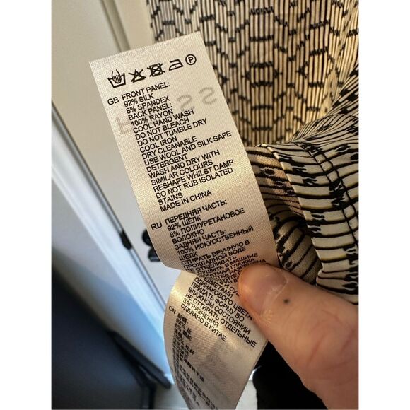 Reiss Silk Blend Remey Scoop Neck Tank Top Women Size S - Picture 9 of 11